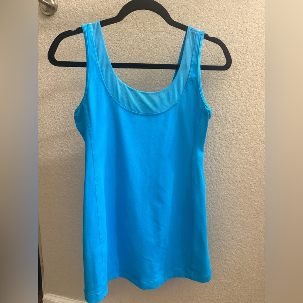 Blue Lululemon tank- size 8